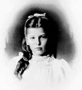 Pearl S. Buck as a young girl